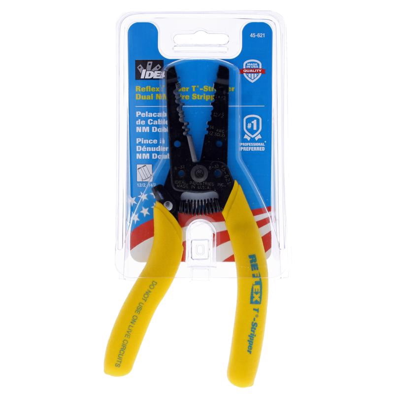 Ideal Industries 45-621 Reflex™ Super 12/2 & 14/2 NM Cable T®-Stripper Wire Stripper
