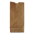 thumbnail image 6 of Grocery Paper Bags, 35 Lbs Capacity, #6, 6"w X 3.63"d X 11.06"h, Kraft, 500 Bags | Bundle of 5 Bundles, 6 of 7