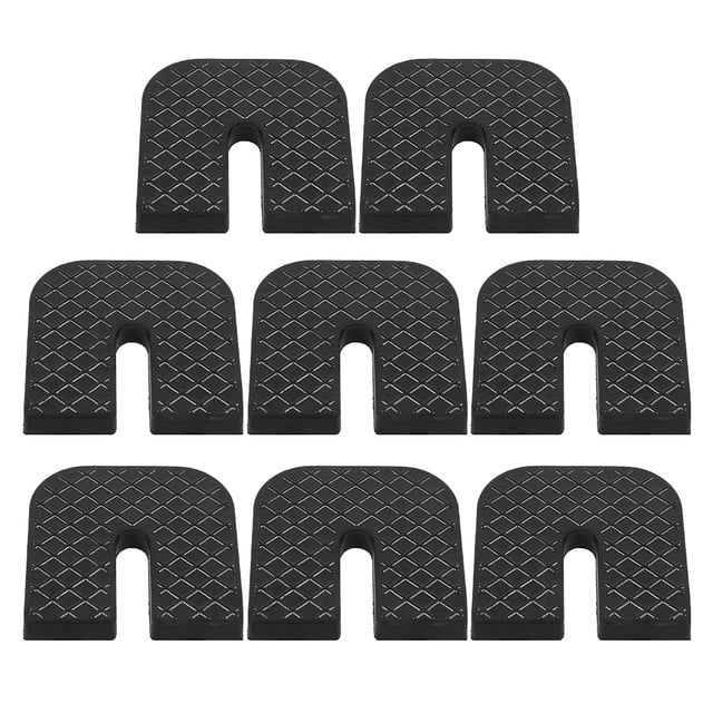 DEEPCRAFF 8PCS Antivibration Pads Rubber Corrosion Prevention for Washing Machine at Home