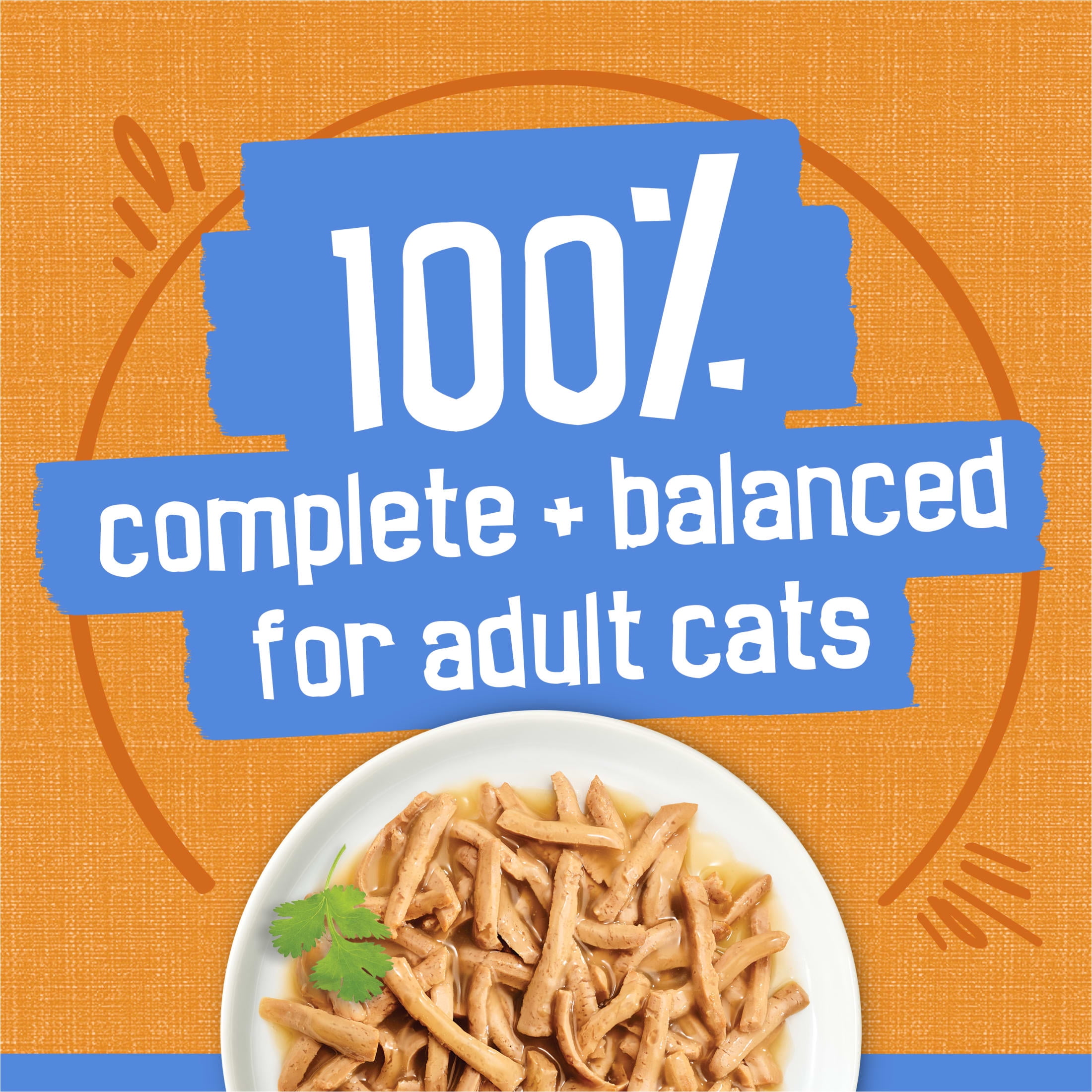 (6 pack) Purina Friskies Shreds, Chicken in Gravy, Wet Cat Food, 5.5 oz Can