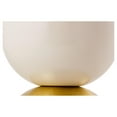 thumbnail image 4 of Pasargad Home Deox Collection Iron Side Table, Gold - 12 x 12 x 24.75 in., 4 of 5