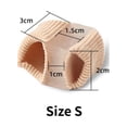 thumbnail image 2 of lionlar 2 Pieces Toe Separators Gel with 2 Loops Lightweight Toe Valgus Correction S S 3x1.5x2cm, 2 of 9