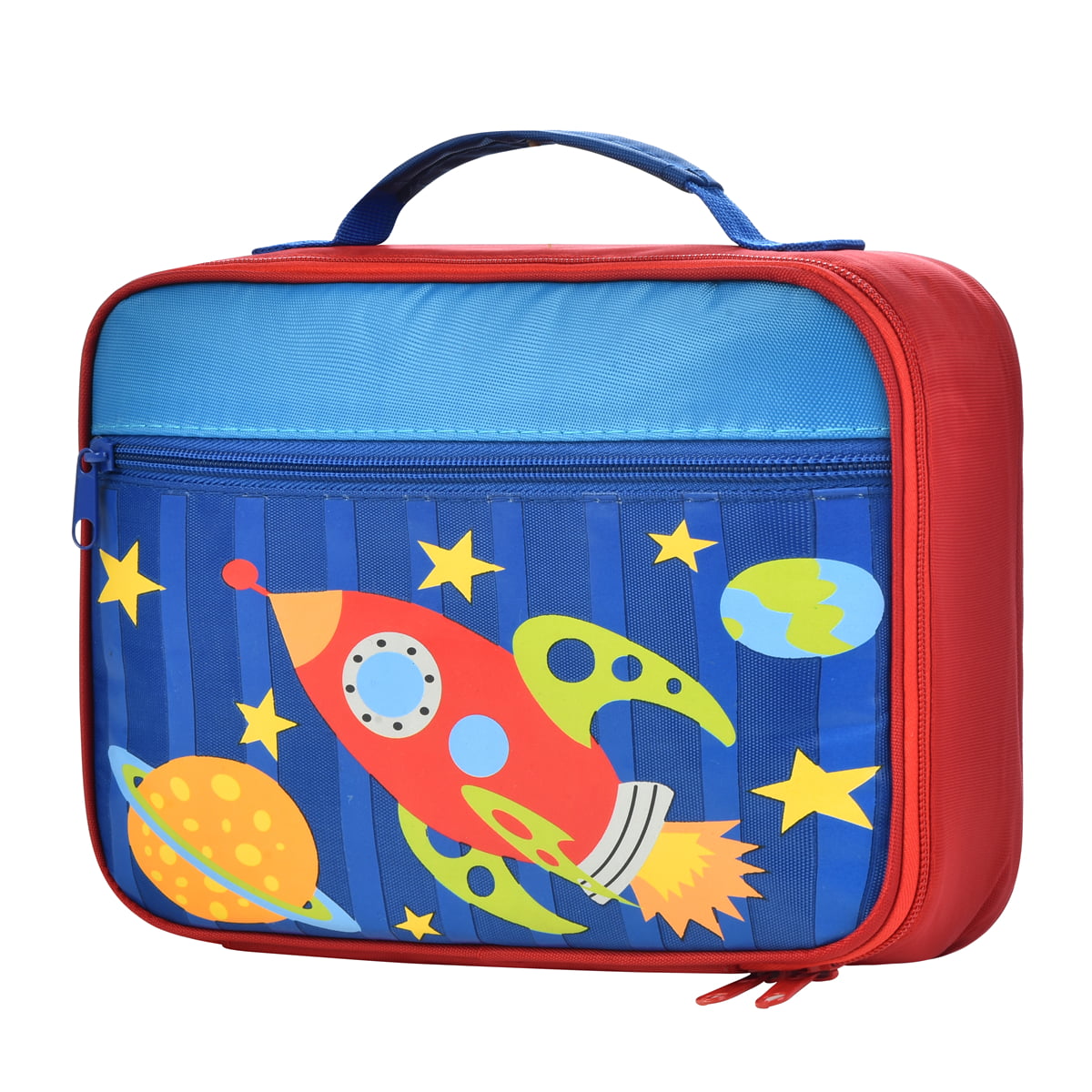 Fenrici Galaxy Lunch Box for Boys, Girls, Kids Insulated Lunch Bag, Perfect for Preschool, K-6, Soft Sided Compartments, Spacious, BPA Free, Food