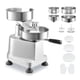 thumbnail image 1 of VEVOR Máquina para hacer hamburguesas comerciales, máquina para hacer hamburguesas de carne con 3 moldes convertibles (4/5/6 pulgadas), máquina prensadora de hamburguesas de acero inoxidable de, 1 of 9