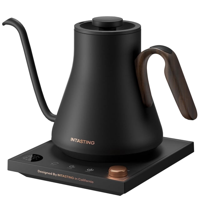 Hervidor eléctrico INTASTING Gooseneck 0.9 L ± 1 ℉ Control de temperatura