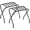 Gray, variant on SONGMICS Luggage Rack, Pack of 2, Luggage Racks for Guest Room, Suitcase Stand, Steel Frame, Foldable, for Bedroom, Black