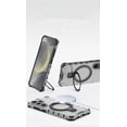 thumbnail image 6 of Case for Galaxy S23,Grating Antiskid [Built-in Kickstand] Magnetic Rotate Ring Holder Heavy Duty TPU+PC Shockproof Protect Phone Case for Samsung Galaxy S23 5G,6.1 Inch 2023 (Purple), 6 of 18