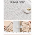 thumbnail image 2 of Estuche organizador de joyas Vlando para viaje para mujer - Blanco, 2 of 6