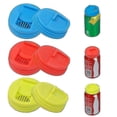 thumbnail image 1 of Tapas herméticas para latas de refresco - Tapas reutilizables para agua carbonatada (paquete de 6), 1 of 4
