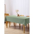 thumbnail image 3 of Sage Green Ombre Rectangle Tablecloth, Modern Sage Green Abstract Art Waterproof & StainResistant Tablecloth, Washable Oil-proof Table Cover for Dining/Party/Wedding/Camping/Buffet 60x120 In, 3 of 9