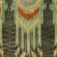 thumbnail image 4 of SAFAVIEH Ikat Crane Paisley Wool Area Rug, Olive/Gold, 3' x 5', 4 of 5