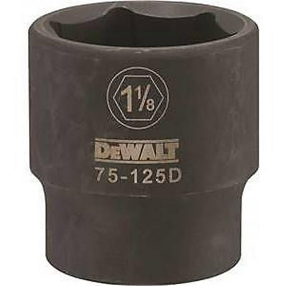 Stanley Tools 7516891 DWMT75125OSP Impact 0.5 Transmission Prise 6 Points, 1.125
