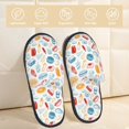 thumbnail image 2 of House Slippers for Women Men - Fast Food K Lightweight House Shoes Fuzzy Slippers, Soft Slip-On Cozy House Slippers for Woman Indoor Outdoor, 2 of 7
