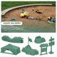 thumbnail image 4 of Military Model Kits Military Toy Set for Decor 3Sets Building Blocks, 4 of 4