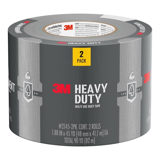 Cinta adhesiva 3M de alta resistencia 48 mm x 82 m, 2 rollos