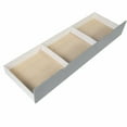 thumbnail image 3 of ARCTICSCORPION Plywood+Pinewood Twin-over-Twin Bunk Beds with Drawers Gray, 3 of 5
