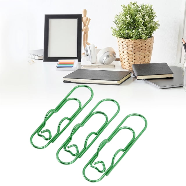 Pince à Stylo en Acier Inoxydable, 30 Pcs Porte-Stylo Multifonction Portable avec Étui, Adapté pour Journaux pour Signets, Reçus