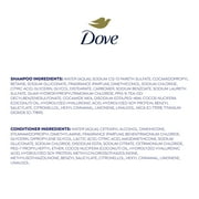 Dove Daily Moisture Shampoo & Conditioner Set, 12 fl oz 2 count