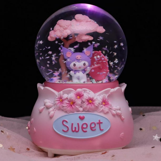 Kawaii Sanrios Hello Kitty Cartoon Original Homemade Color Crystal