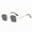 Gold Frame Gray Sheet, variant on Retro Hip Hop Sunglasses for Women, Men, and Children - Trendy Square Frame Mini Shades for Fashion, Parties, and Travel