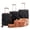 Black, variant on Rosamo 10 Piece Luggage Set, Expandable ABS Hardshell Luggage, Travel Suitcase Eet With Rotating Wheels And TSA Lock