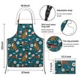 thumbnail image 3 of Boxer Dog Pitbull Terriers Dog and Sushi Apron-Garden Aprons for Women with Pockets-Cotton Linen Waterproof Kitchen Cooking Gardening Aprons Adjustable for Kitchen,Cooking,BBQ and Salon 33x27 Inch, 3 of 5