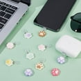 thumbnail image 5 of 1 set 10pcs Dust Plug Charm Type C Anti Dust Plugs 1.2~1.3 inch Long Mobile Dustproof Plugs with Paw Pendants USB C Port Caps Protector Accessory Charging Port Plugs Pendants, 5 of 8