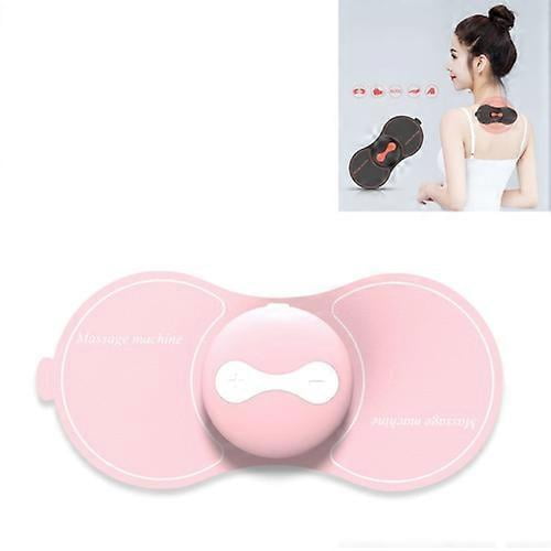 (Pink)Mini Pulse Cervical Spine Massager