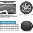 thumbnail image 4 of Waterproof PVC Leather Universal Spare Tire Cover for Cars and Trucks, 4 of 5
