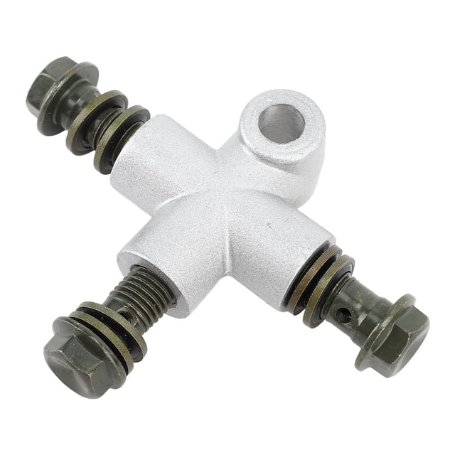 Manguera En T De Línea De Freno, Antifugas, Conexión Resistente, Acoplador De Conector En T De Freno Hidráulico, Mejora La Eficiencia Para ATV UTV MINI BIKE GO Kart