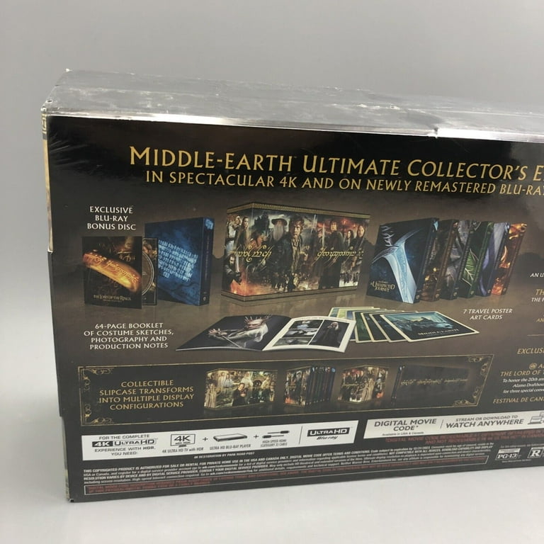 Middle-Earth: 31-Disc Ultimate Collector's Edition (4K Ultra