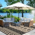 thumbnail image 1 of Alfombra de exterior Wallona, 244 x 305 cm, impermeable, reversible, 1 of 6