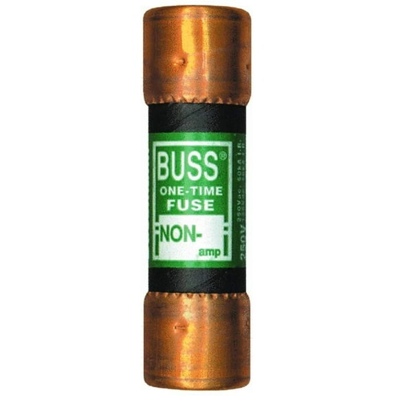 Bussmann BP/NON-30 30 Amp One-Time Cartridge Fuse Non-Current Limiting Class K5 250V UL Listed Carded, 2-Pack