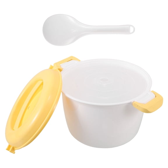 Hytrove Multifunctional Compact Microwave Rice Cooker for Home Use, Easy and Efficient Cooking Appliance