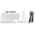 thumbnail image 6 of Lilac Sunset Women’s High-Rise Wide Leg Jeans, Relaxed Fit, Medium Blue, Juniors Sizes 1–15, 6 of 6