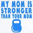 thumbnail image 2 of CafePress - My Mom Is Stronger Than Your Mom Body Suit - Baby Light Bodysuit, Size Newborn - 24 Months, 2 of 4