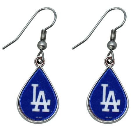 Los Angeles Dodgers Wincraft Tear Drop Dangle Earrings No Size Los Angeles Dodgers Wincraft Tear Drop Dangle Earrings No Size