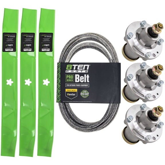 8TEN Blade Spindle Belt Kit for Husqvarna 61 inch MZ6128 FD61M MK1005116