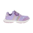 thumbnail image 2 of Frozen Toddler Girls Hook & Loop Lighted Athletic Sneaker (Toddler/Little Kids), Purple, 8 Toddler, 2 of 5