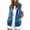 Blue, variant on Diufon Womens Zip Up Hoodies Sleeveless Fall Winter Vest Hoodie with Pockets Lightweight Casual Jacket Sweatshirts