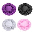 thumbnail image 5 of OATIPHO 4Pcs Assorted Color Silk Lace Woman Sleeping Hat Comfortable Night Beauty Cap, 5 of 8