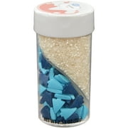 Great Value Blue Tree and White Sparkling Sugar Winter Sprinkle Mix, 2.53 oz.