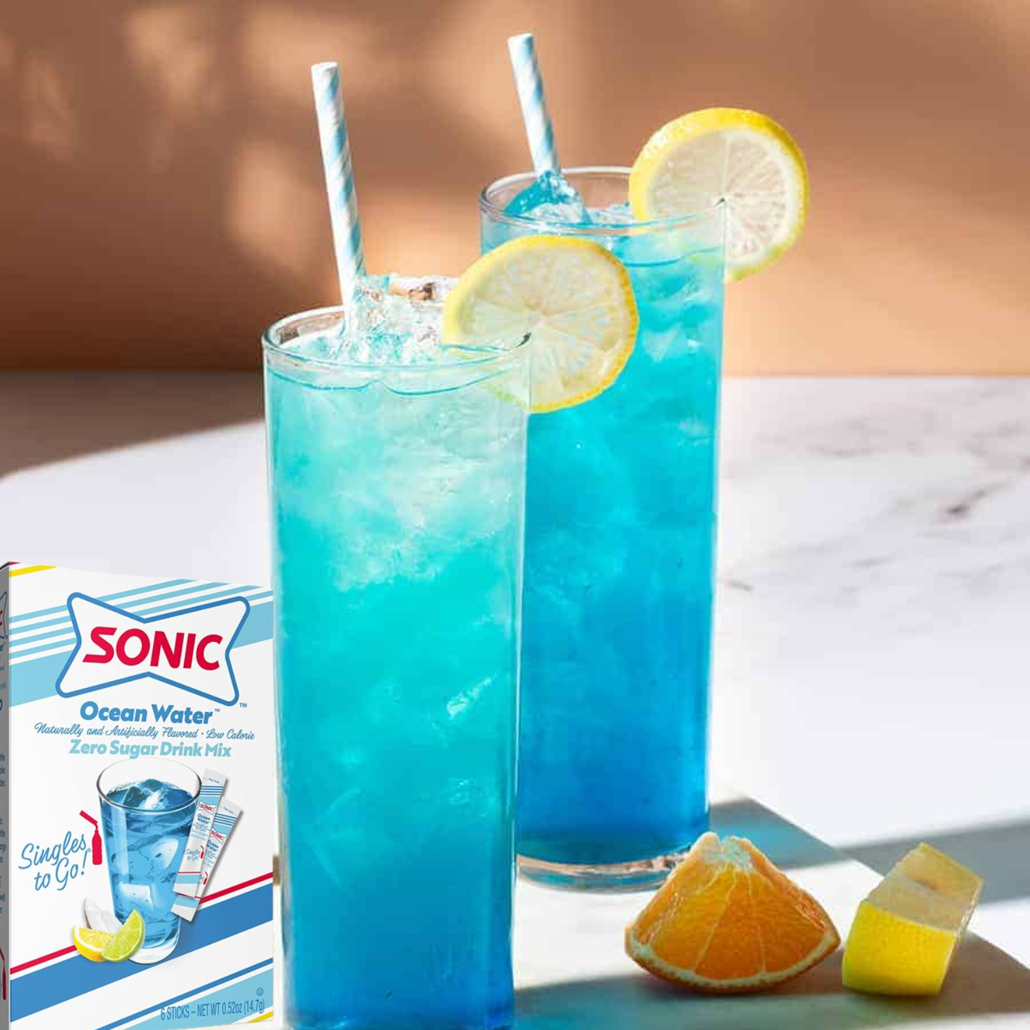 Buy Sonic Singles To Go Powdered Drink Mix, 1 Ocean Water 1 Cherry