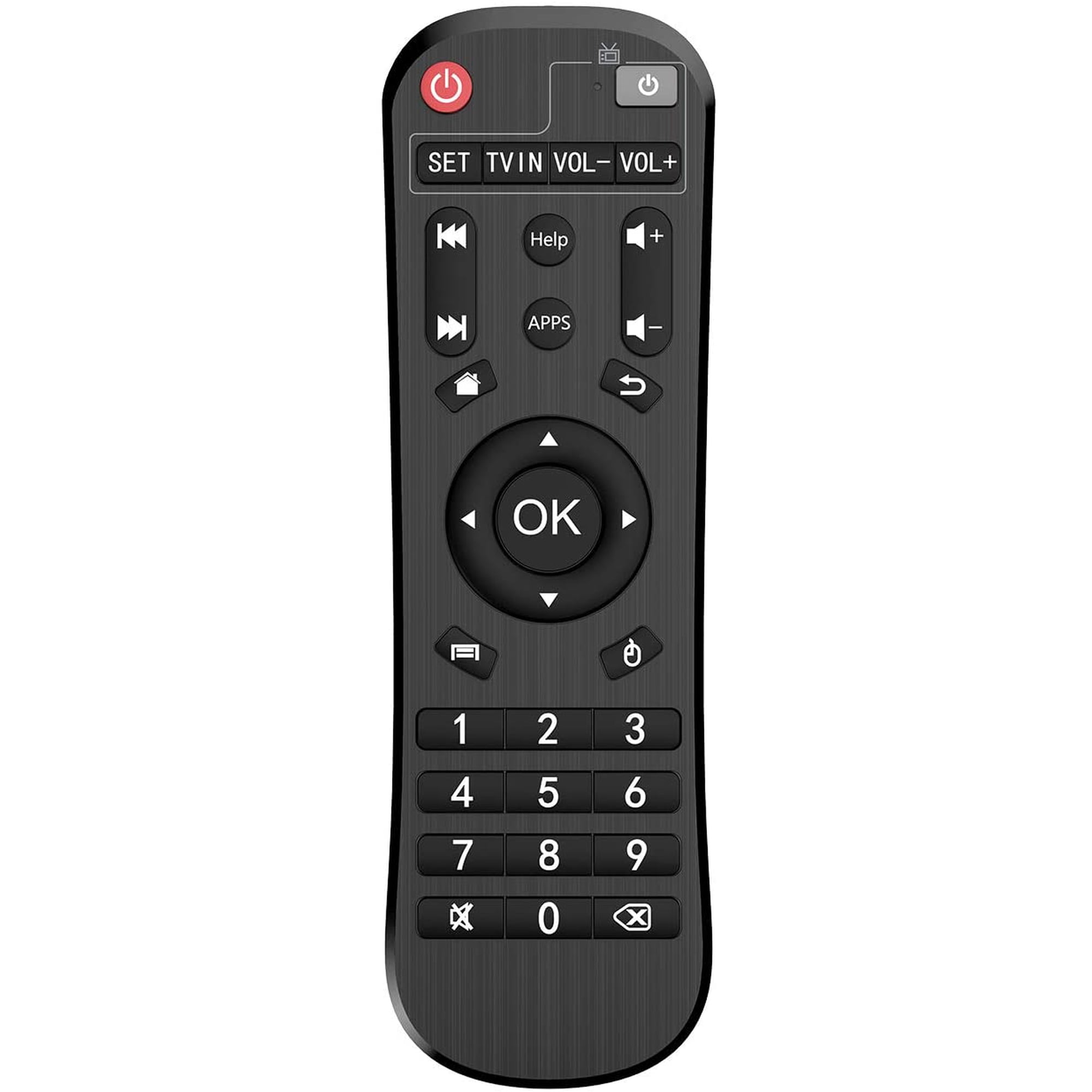 tictid replacement remote control controller for android smart tv box tx6plus iptv media player walmart canada