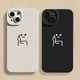 thumbnail image 2 of Cartoon Red Man Phone Case For iPhone 15 14 13 12 11 Pro Max Mini X XR XS 7 8 Plus SE Shockproof Middle Finger Soft Back Cover, 2 of 5
