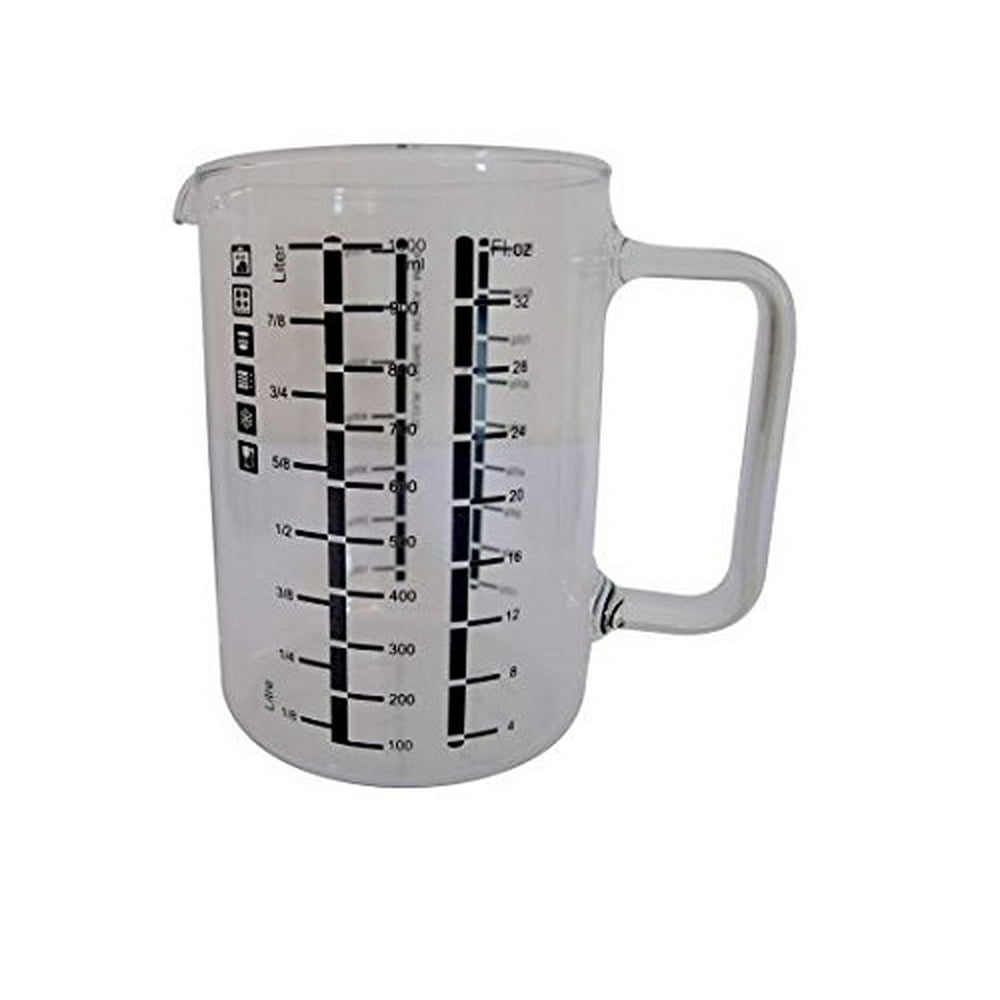 Simax Glass Measuring Cup Four Cup (32 Ounce), Borosilicate Glass