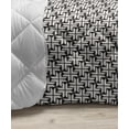 thumbnail image 3 of Floral Down Alternative Comforter, Continuous Winter Tones Simplistic Anemone Flowers Illustration, Microfiber Quilt for All Season, 5 Sizes, Purpleblue Blue Grey, by Ambesonne, 3 of 3