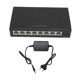 thumbnail image 1 of 8-Port 100Mbps Fast Ethernet Switch, Desktop Ethernet Splitter, Fanless, Silent, Unmanaged, Home Network Hub, EU Plug 100-240V, 1 of 4