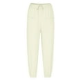 thumbnail image 5 of Pantalones colombianos Gibobby de mujer con bolsillo sueltos casuales cómodos Beige M, 5 of 5