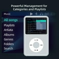 "Innioasis Bluetooth MP3 Player, 2.4"" 128GB, HiFi, FM Radio, Audiobook